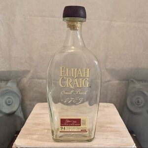 Elijah Craig EMPTY BOTTLE